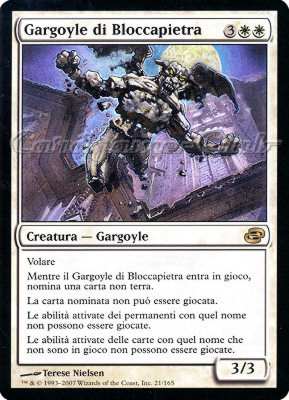 021 / 165 Gargoyle di Bloccapietra rara (IT) -NEAR MINT-