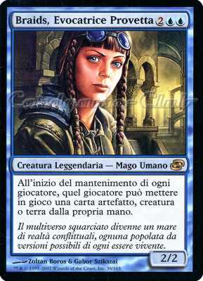 036 / 165 Braids, Evocatrice Provetta rara (IT) -NEAR MINT-