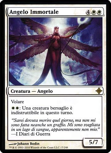 017 / 248 Angelo Immortale rara (IT) -NEAR MINT-