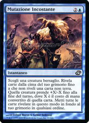 041 / 165 Mutazione Incostante comune (IT) -NEAR MINT-