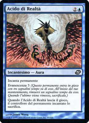 045 / 165 Acido di Realta' comune (IT) -NEAR MINT-