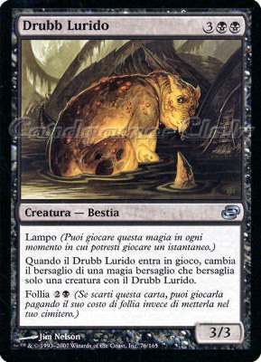 076 / 165 Drubb Lurido non comune (IT) -NEAR MINT-