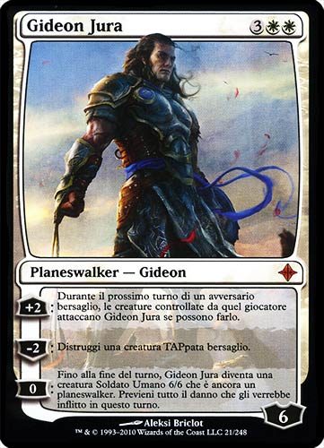 021 / 248 Gideon Jura rara mitica (IT) -NEAR MINT-