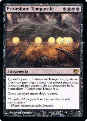 081 / 165 Estorsione Temporale rara (IT) -NEAR MINT-