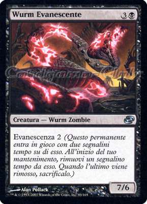 083 / 165 Wurm Evanescente non comune (IT) -NEAR MINT-