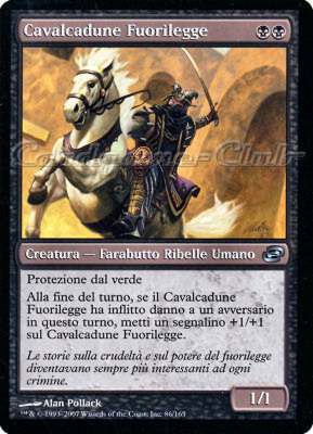 086 / 165 Cavalcadune Fuorilegge non comune (IT) -NEAR MINT-