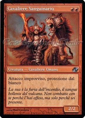 115 / 165 Cavaliere Sanguinario non comune (IT) -NEAR MINT-