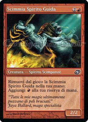 122 / 165 Scimmia Spirito Guida comune (IT) -NEAR MINT-