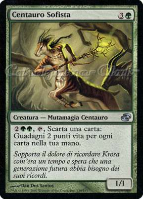 139 / 165 Centauro Sofista non comune (IT) -NEAR MINT-