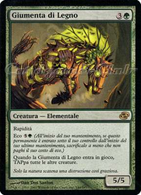 140 / 165 Giumenta di Legno rara (IT) -NEAR MINT-