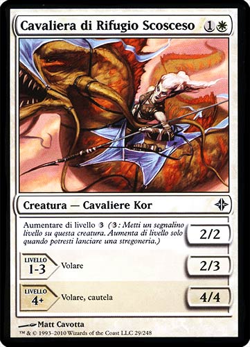 029 / 248 Cavaliera di Rifugio Scosceso comune (IT) -NEAR MINT-