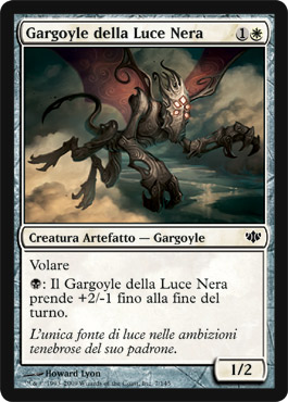 007 / 145 Gargoyle della Luce Nera comune (IT) -NEAR MINT-