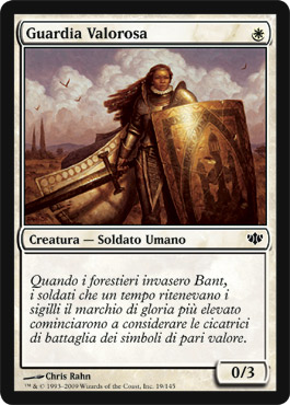 019 / 145 Guardia Valorosa comune (IT) -NEAR MINT-