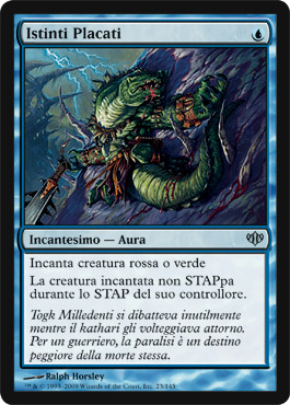 023 / 145 Istinti Placati non comune (IT) -NEAR MINT-