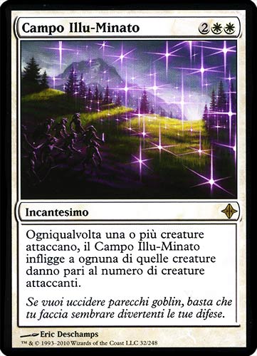 032 / 248 Campo Illu-Minato rara (IT) -NEAR MINT-