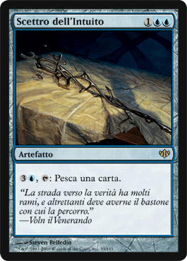 033 / 145 Scettro dell'Intuito rara (IT) -NEAR MINT-