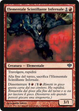 065 / 145 Elementale Scintillante Infernale non comune (IT) -NEAR MINT-