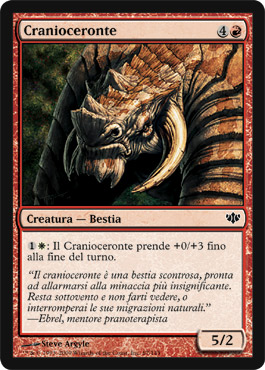 067 / 145 Cranioceronte comune (IT) -NEAR MINT-