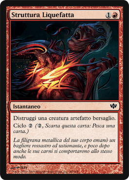 069 / 145 Struttura Liquefatta comune (IT) -NEAR MINT-