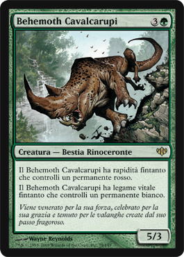 079 / 145 Behemoth Cavalcarupi rara (IT) -NEAR MINT-