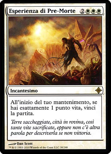 038 / 248 Esperienza Pre-Morte rara (IT) -NEAR MINT-