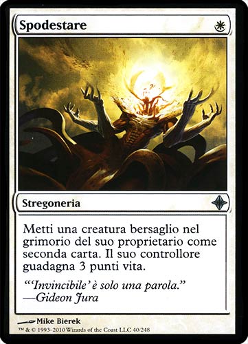 040 / 248 Spodestare non comune (IT) -NEAR MINT-