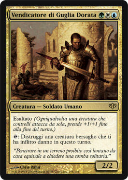 108 / 145 Vendicatore di Guglia Dorata rara (IT) -NEAR MINT-