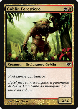 109 / 145 Goblin Forestiero comune (IT) -NEAR MINT-