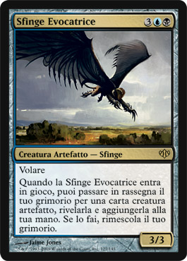 127 / 145 Sfinge Evocatrice rara (IT) -NEAR MINT-