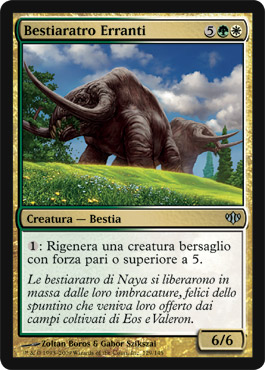 129 / 145 Bestiaratro Erranti non comune (IT) -NEAR MINT-