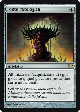 136 / 145 Fronte Mitologica rara (IT) -NEAR MINT-