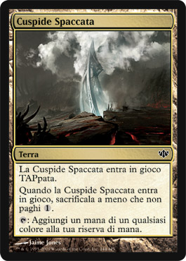 144 / 145 Cuspide Spaccata comune (IT) -NEAR MINT-