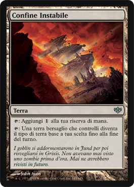 145 / 145 Confine Instabile non comune (IT) -NEAR MINT-