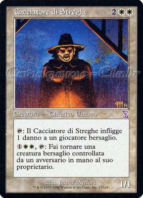 017 / 121 Cacciatore di Streghe rara (IT) -NEAR MINT-
