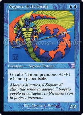 024 / 121 Signore di Atlantide rara (IT) -NEAR MINT-