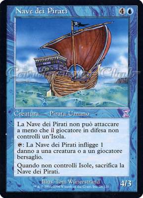 028 / 121 Nave dei Pirati rara (IT) -NEAR MINT-