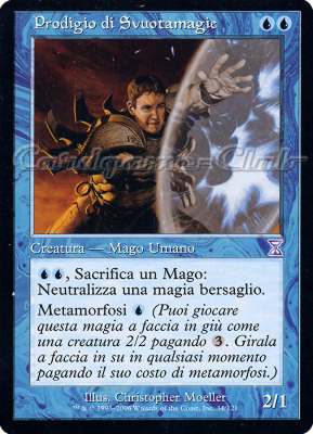 034 / 121 Prodigio di Svuotamagie rara (IT)  -GOOD-