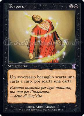 048 / 121 Torpore rara (IT) -NEAR MINT-