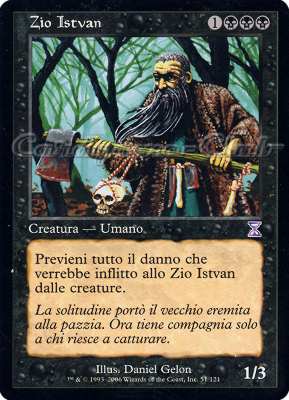 051 / 121 Zio Istvan rara (IT) -NEAR MINT-