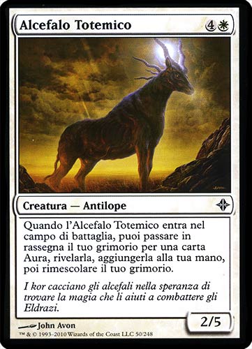 050 / 248 Alcefalo Totemico comune (IT) -NEAR MINT-