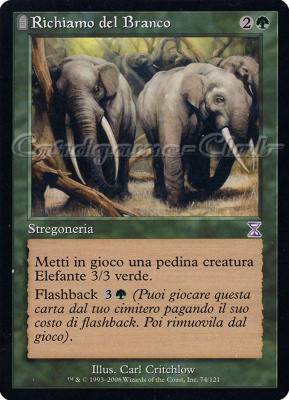 074 / 121 Richiamo del Branco rara (IT) -NEAR MINT-