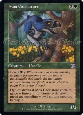 080 / 121 Moa Cacciatore rara (IT) -NEAR MINT-