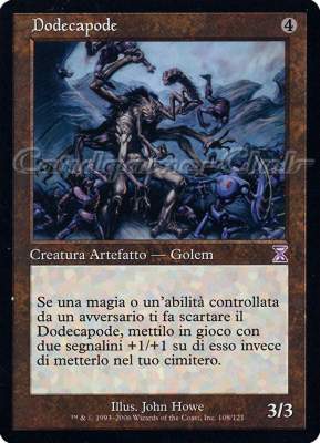 108 / 121 Dodecapode rara (IT) -NEAR MINT-