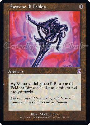 109 / 121 Bastone di Feldon rara (IT) -NEAR MINT-