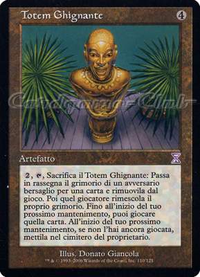 110 / 121 Totem Ghignante rara (IT) -NEAR MINT-