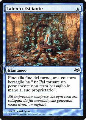 017 / 180 Talento Esiliante comune (IT) -NEAR MINT-