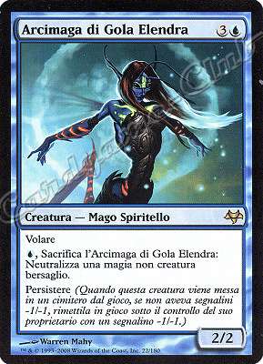 022 / 180 Arcimaga di Gola Elendra rara (IT) -NEAR MINT-