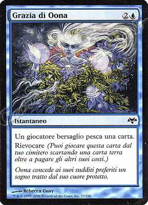 027 / 180 Grazia di Oona comune (IT) -NEAR MINT-