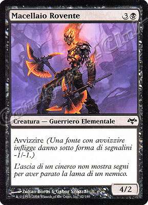 042 / 180 Macellaio Rovente comune (IT) -NEAR MINT-