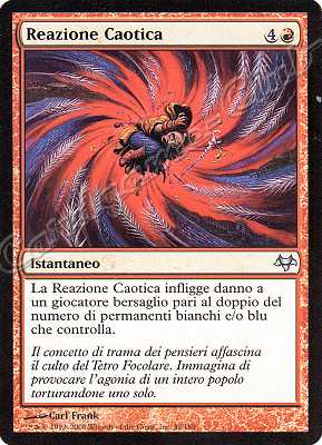 049 / 180 Reazione Caotica non comune (IT) -NEAR MINT-